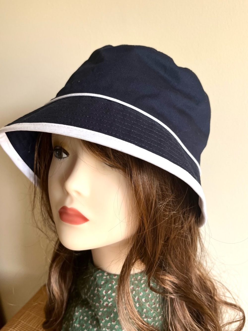 Bucket Hat with Wide Brim